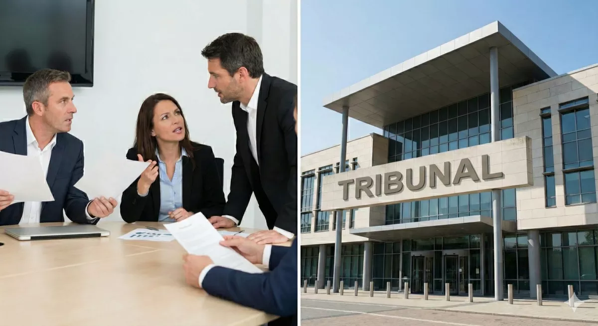 Quand un désaccord de gestion finit devant la justice. Une simple divergence entre associés ou une faute de gestion peut rapidement mener à une convocation au Tribunal.